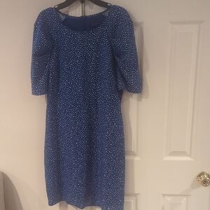 Banana Republic Elegant Blue Midi Dress